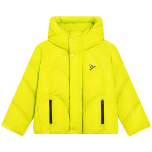 男童冬装多巴胺连帽滑雪面包羽绒服2025新款儿童冬季防水防寒外套