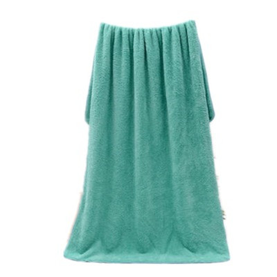 珊瑚绒浴巾家用比纯棉女裹巾儿童