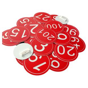 号码牌数字比赛号码牌模特走秀胸牌腰牌舞蹈考级直播间编号牌定制