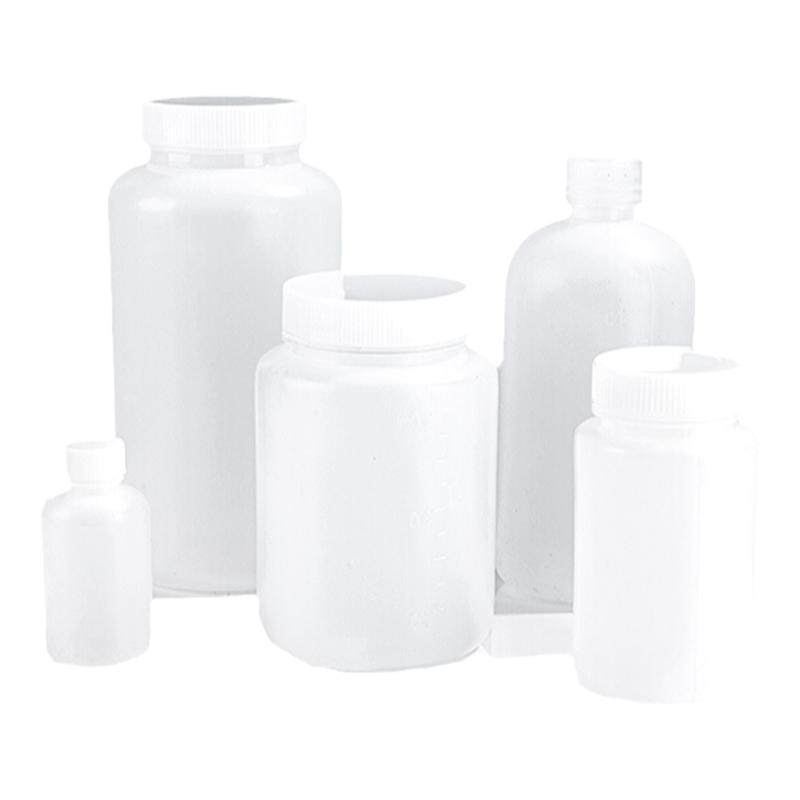 聚乙烯塑料瓶pe瓶分装实验室试剂采样取样大口广口样品瓶500mL
