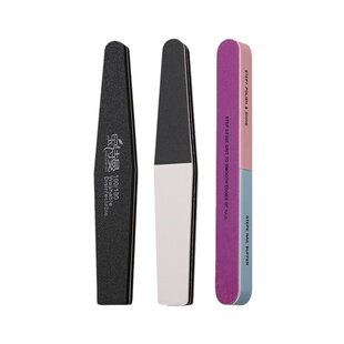 指甲锉磨指甲砂条美甲挫条抛光打磨条专用海棉搓条双面修指甲工具