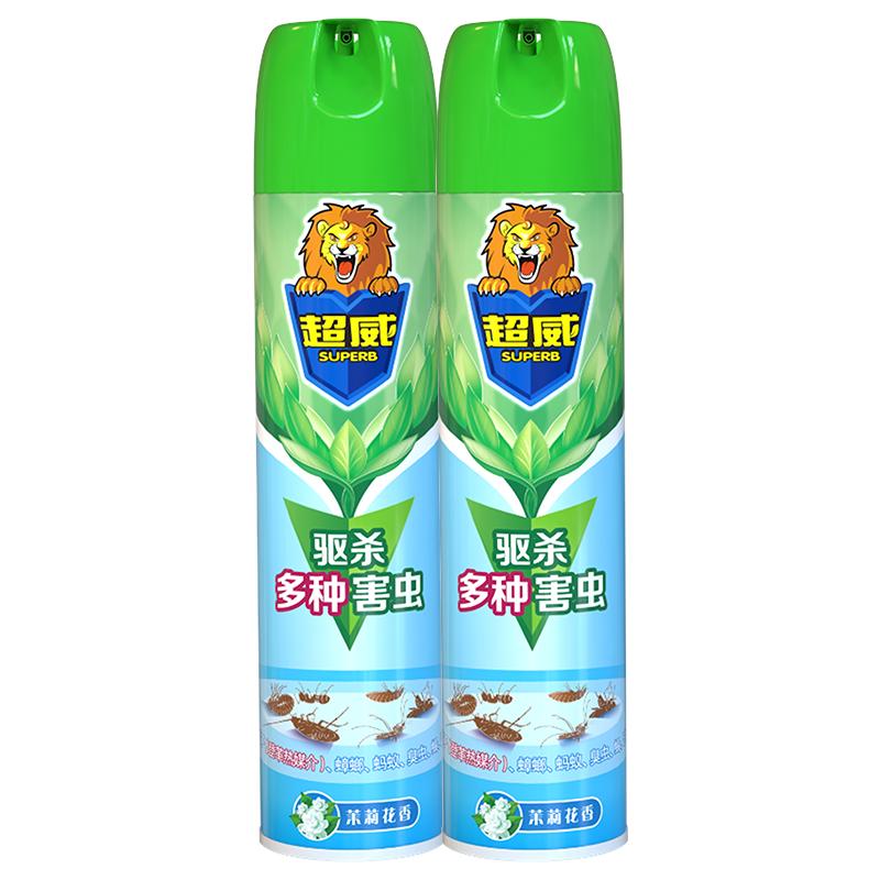 超威茉莉杀虫剂气雾剂室内喷雾剂清香型灭蚊子蟑螂药苍蝇药非无毒