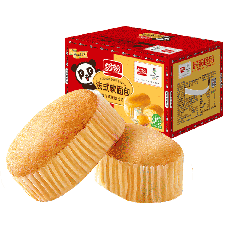 盼盼法式软面包2000g早餐糕点