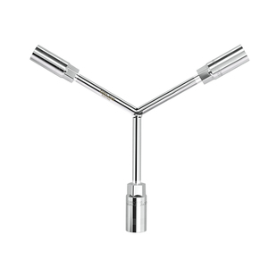 德力西电气三叉套筒扳手工具Y型加长外六角摩托车维修Y字汽修扳手