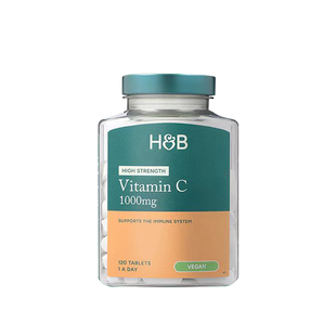英国HB荷柏瑞维生素C含vc维c 1000mg120粒到27年9月新版1000mg