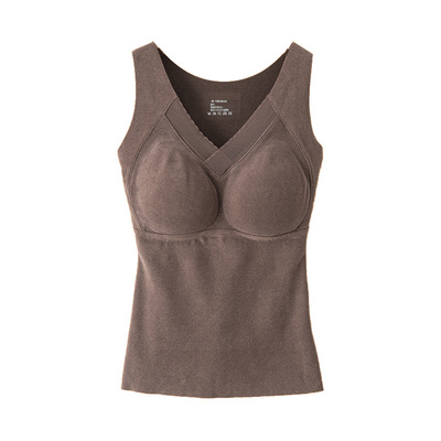 0°也能穿！带胸垫保暖背心发热