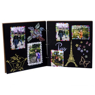 相册diy手工纪念册 成长记录册diy情侣宝宝儿童相册diy自制材料包