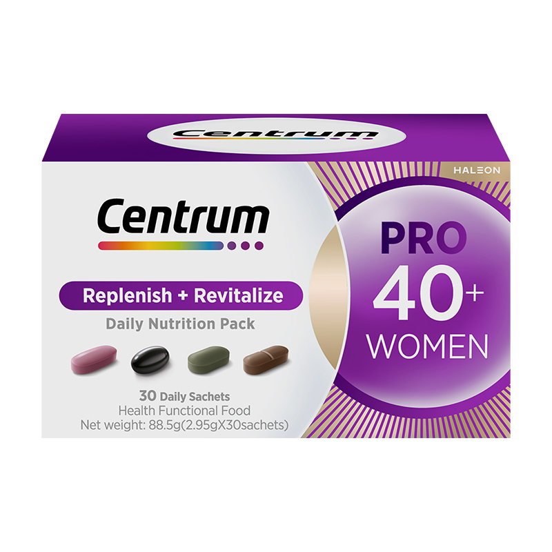 新品 Centrum善存海外进阶营养包PRO40+女士辅酶Q10 维生素矿物质