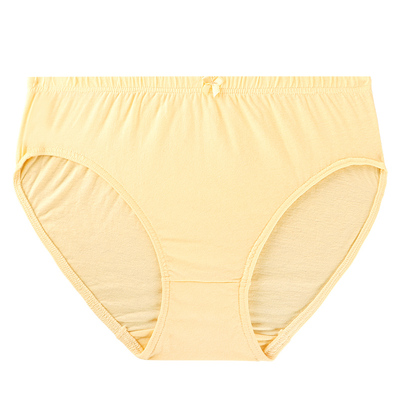 蝶安芬100%纯棉大码女内裤