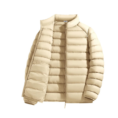 回力羽绒服内胆男冬季轻薄男款保暖男士排骨鸭绒棉服立领短外套Y