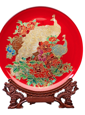 雅琅晶雀之灵送新人结婚工艺品乔迁客厅装饰品玄关创意摆件纪念品