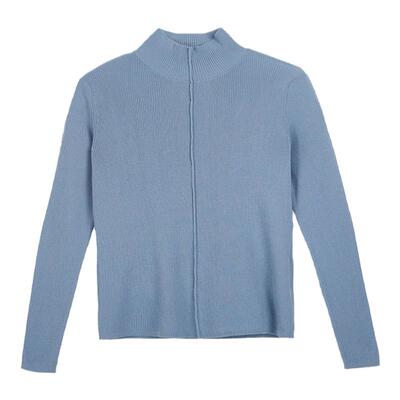 海尔曼斯绵羊毛套头半高领针织衫