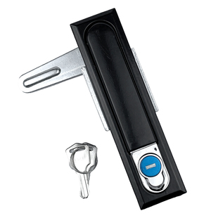 配电箱机柜锁开关控制柜上下拉杆锁通用型把手PUSH锁芯天地连杆锁