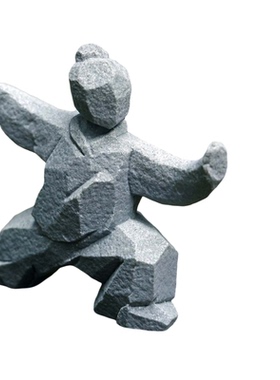 太极功夫装饰摆件新中式