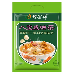 德富祥油茶680g五仁咸油茶八宝营养早餐代餐冲泡饮速食炒面小包装
