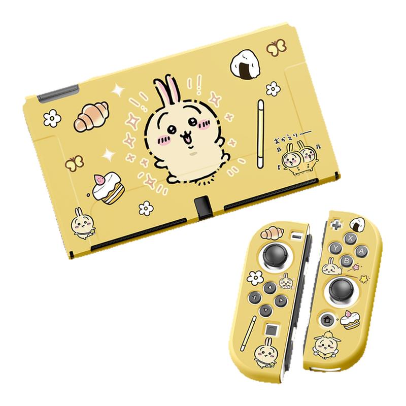 乌萨奇任天堂switch oled保护套吉伊卡哇ns分体tpu软壳套装保护壳
