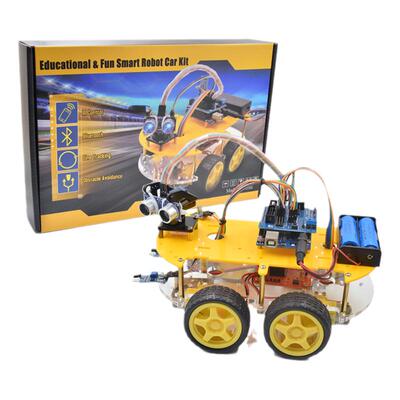 智能蓝牙小车避障寻迹遥控跟随