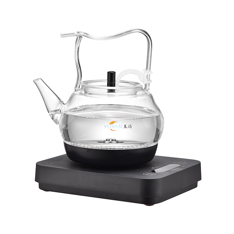 玉焰高端全自动底部上水电热水壶泡煮茶烧水玻璃壶专用保恒温茶炉