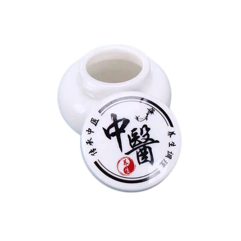 精美小陶瓷罐分装密封罐螺旋卡口
