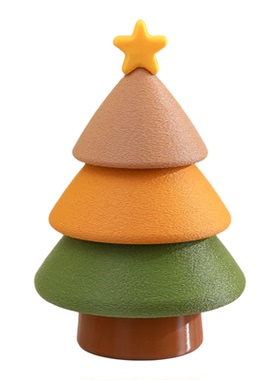 圣诞树餐桌高级感摆件创意