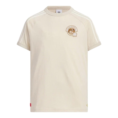 阿迪达斯三叶草玩具总动员联名半截袖2026春男大童短袖T恤 KV6596