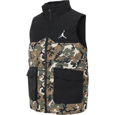 NIKE耐克男大童羽绒马甲羽绒运动背心JD244GS-004