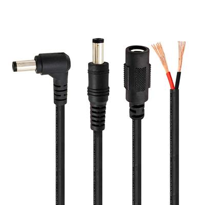 DC电源连接线单条公头母头线接头