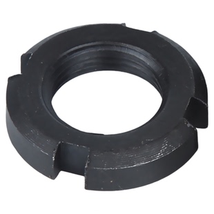 M62/64--120国标GB812圆螺母开槽锁紧螺母螺母四槽圆螺帽带槽螺母