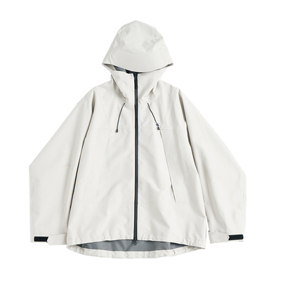 步履不停通勤撞色拉链压胶外套