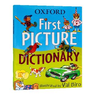 进口英文原版正版 牛津儿童英语图解词典Oxford First Picture Dictionary 工具书 形象插画加深记忆 学前儿童英语启蒙词汇字典