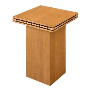 设计师款橡木苔边几现代简约边几客厅家用小户型角几边几小桌子