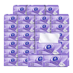 维达抽纸棉韧纸巾3层S码100抽24包整箱家用面巾纸餐巾纸宿舍纸巾