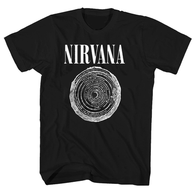 科特柯本nirvana涅槃乐队摇滚t恤