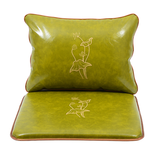 新中式红木沙发坐垫实木家具圈椅太师椅茶桌椅子餐椅座垫防滑定制