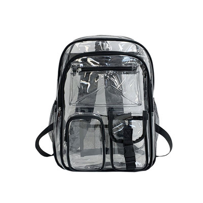 大容量防水游泳学生考试透明背包