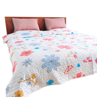 绗缝床单双面夹棉四季被多功用床盖榻榻米床垫褥铺沙发韩式可折叠