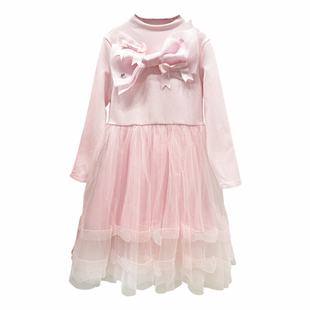 Qimoo淇木童装26春季新款商场同款女童mini舞会连衣裙QWM1LP141A