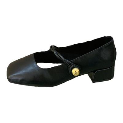 晚晚风温柔玛丽珍鞋配裙子奶奶鞋