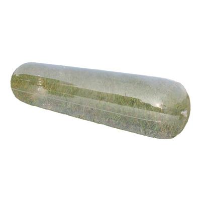 高透明充气圆形圆柱创意抱枕