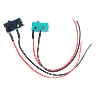 优质银触点KW12微动限位行程开关 2脚按通C/NO常开点动开关5A带线