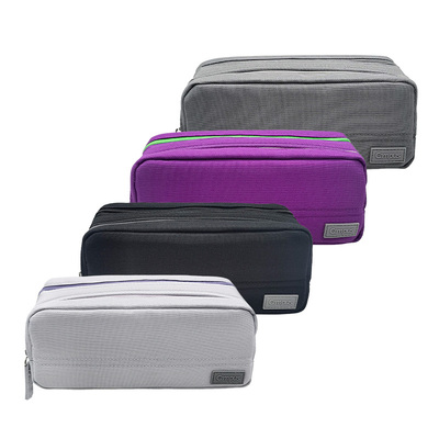 国誉Campus双拉链笔袋多功能