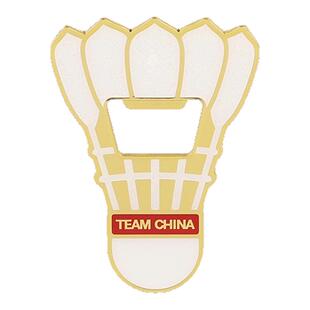 中国国家队羽毛球开瓶器北京文创冰箱贴羽毛球挂饰TEAMCHINA