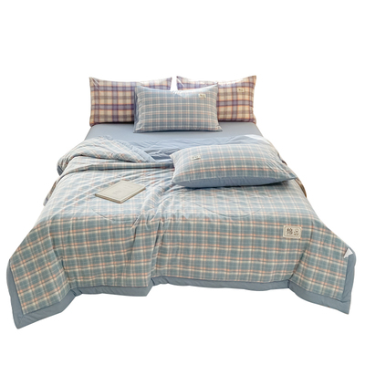 奥若拉A类里外全棉夏被四件套