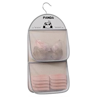 袜子收纳神器宿舍衣柜内衣内裤挂袋悬挂式网兜床头床边整理置物袋