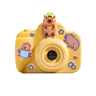 儿童照相机卡皮巴拉宝宝拍立得新款可拍照录像小女孩玩具新年礼物