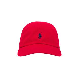 Polo Ralph Lauren拉夫劳伦棒球帽红色遮阳显脸小七夕礼物REVOLVE