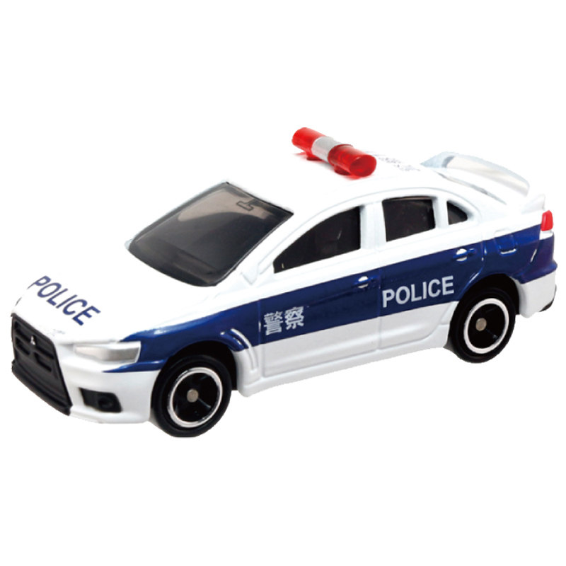 TOMY多美卡仿真车 三菱蓝瑟翼豪陆神巡逻警车模型MITSUBISHI CN04