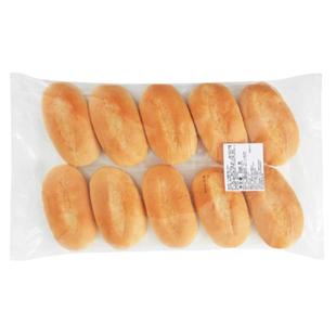 嘉顿猪扒包汉堡面包胚美味鸡扒包胚烘焙脆皮方汉堡家用10个装商用