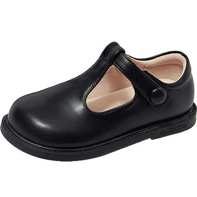 斯纳菲秋季女童皮鞋公主鞋