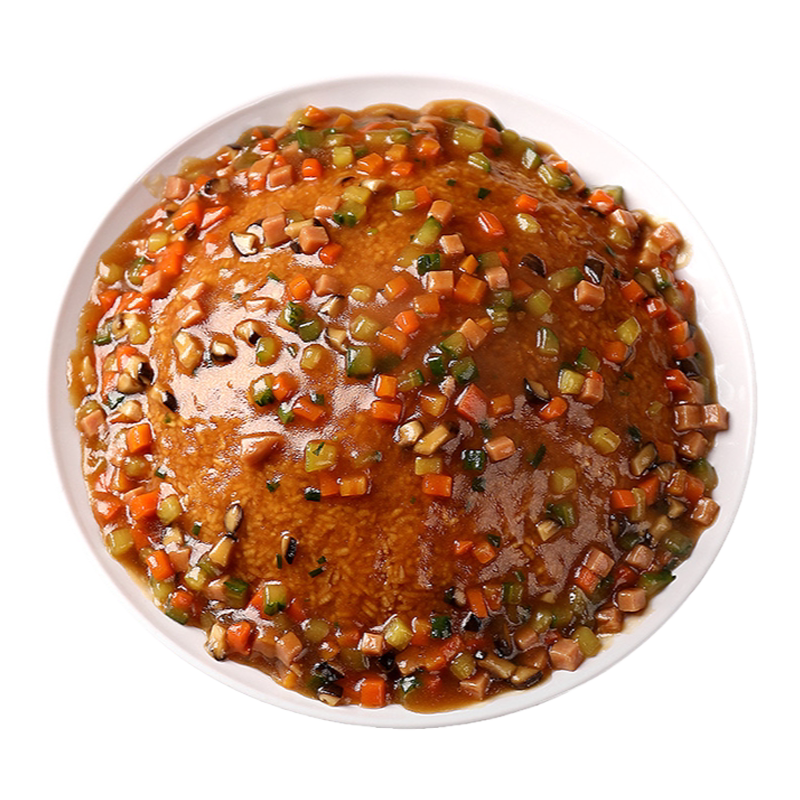 农家圆形锅巴大米饼特产酒店